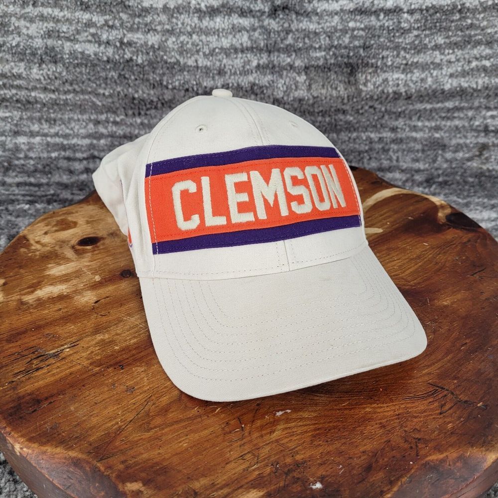 '47 Clemson Tigers Crossroad MVP Adjustable Hat Cream Beige Cap NCAA‎ Football